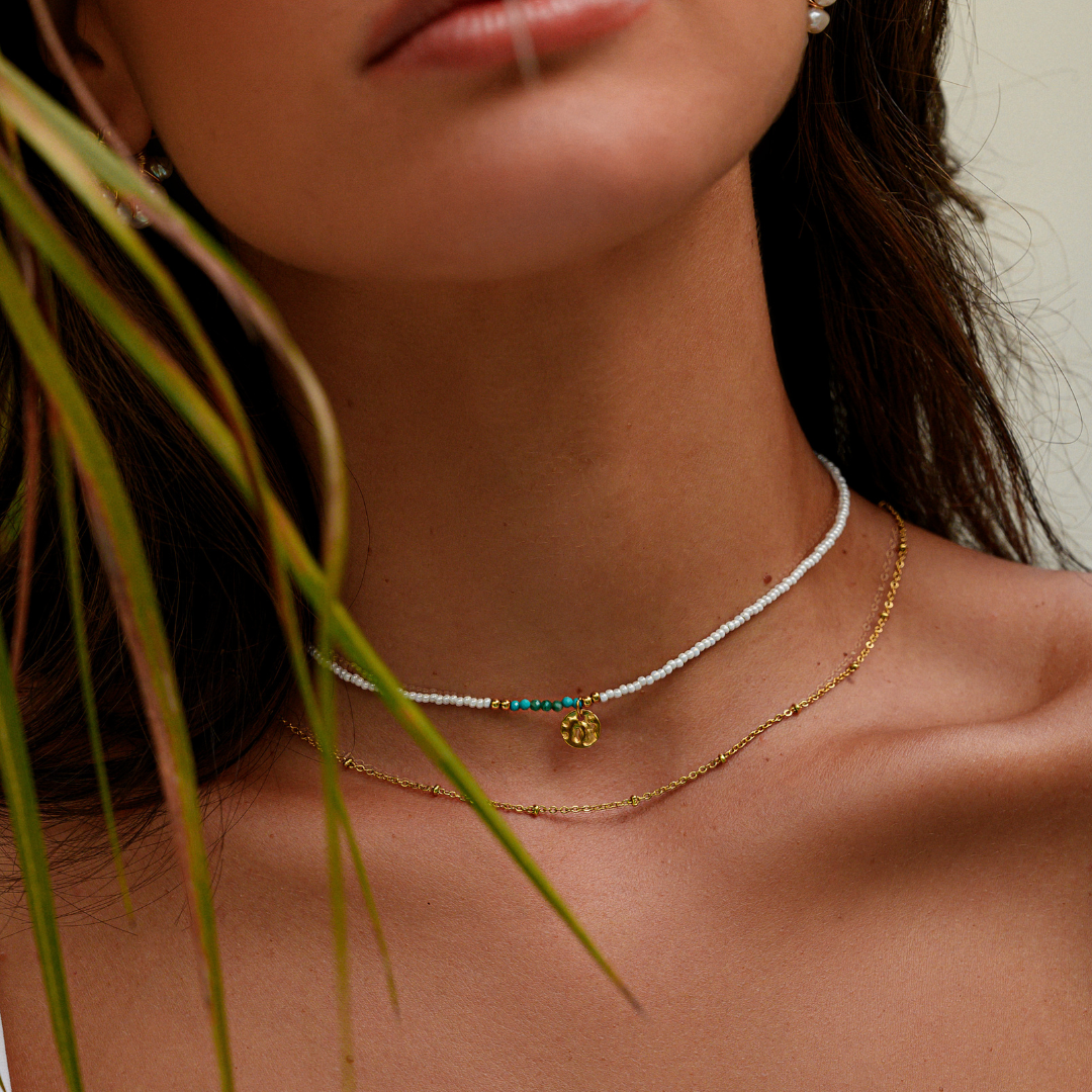 Formentera Turquoise Necklace Set