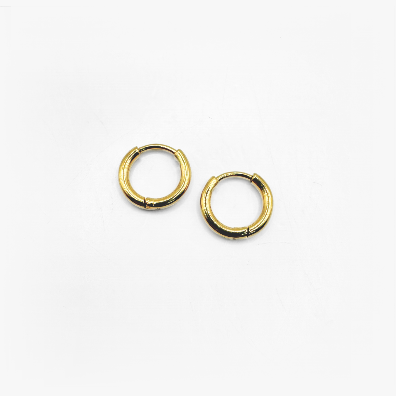 Hoop Earrings - Gold Plated (various sizes)