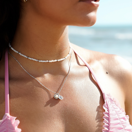 Maui Shell & Pearl Necklace