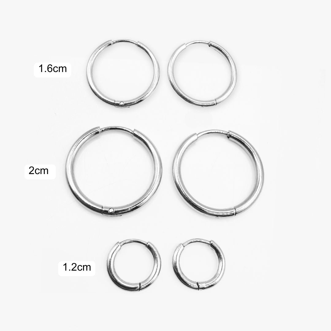 Hoop Earrings (various sizes)