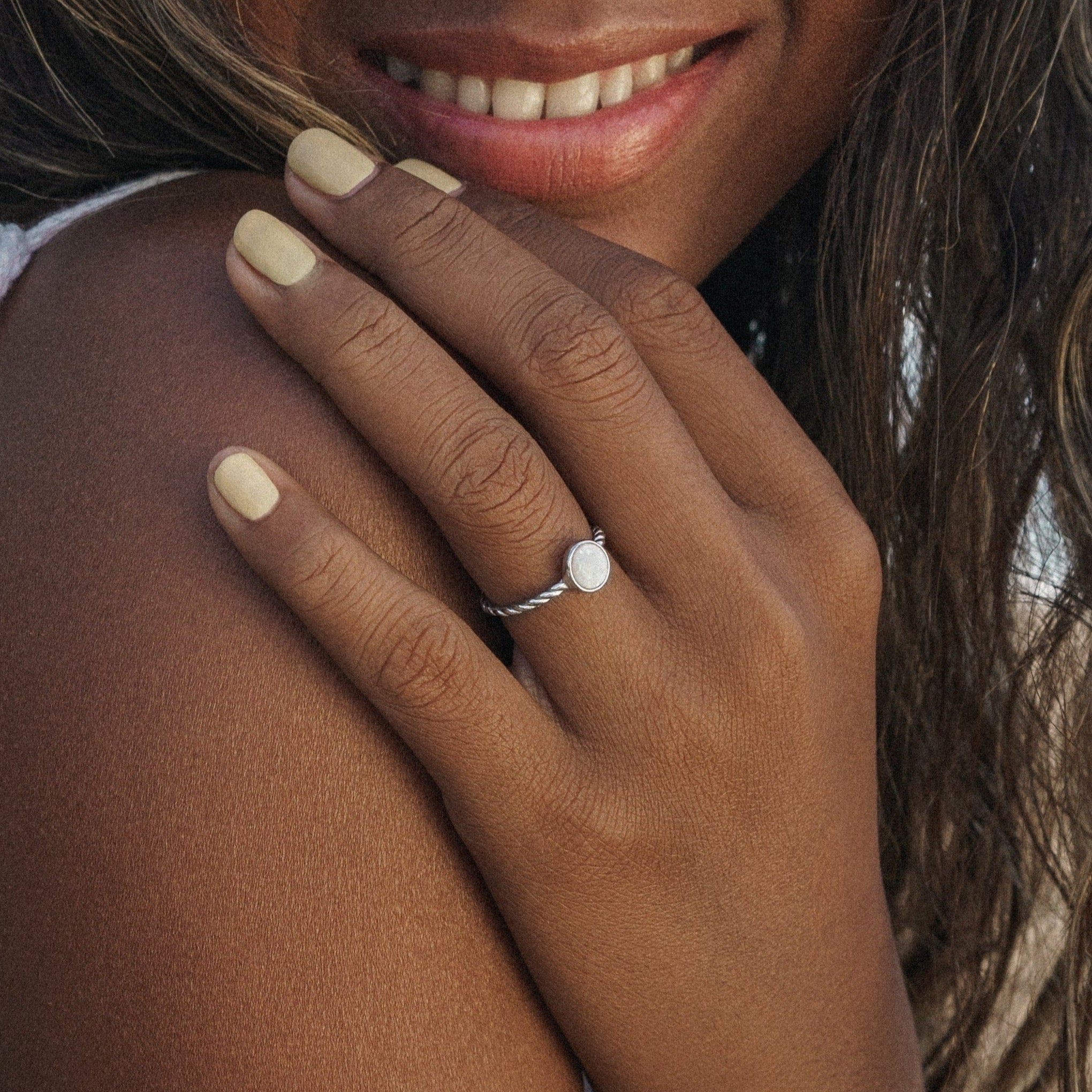 Opal on sale twist ring