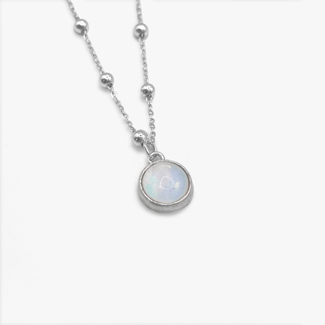 Moonstone Pendant Necklace