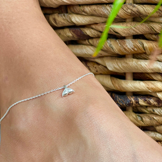 Whale Tail Anklet